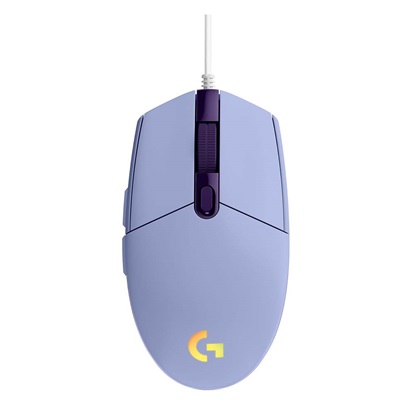 Logitech Gaming Mouse G102 LightSync RGB Lilac (910-005854) (LOGG102LIL)