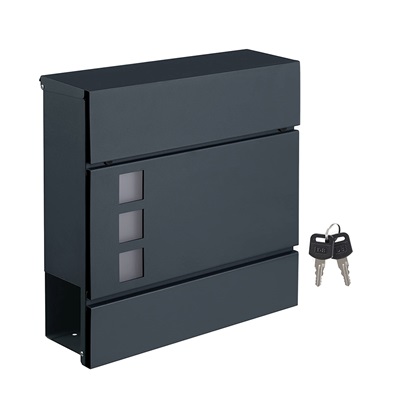 Songmics Γραμματοκιβώτιο Anthracite (GMB052G01) (SNGGMB052G01)-SNGGMB052G01