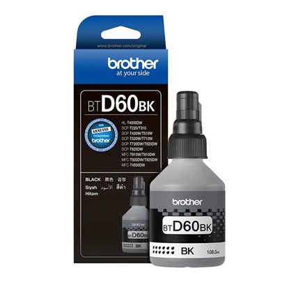 Brother BTD60BK Μελάνι Εκτυπωτή InkJet Μαύρο (BTD60BK)-BROBTD60BK