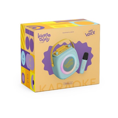 Kiddoboo KidsVoice BT Speaker & Mic Mint (KB23028MNT)-KB23028MNT