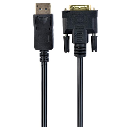 Gembird Cc-dpm-DVIm-3m Displayport Cable (M) - > DVI-d (24+1) 3m (CC-DPM-DVIM-3M) (GEMCC-DPM-DVIM-3M)-GEMCC-DPM-DVIM-3M