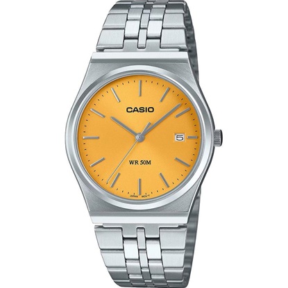 Casio Ρολόι Μπαταρίας με Ασημί Μεταλλικό Μπρασελέ (MTP-B145D-9AVEF) (CASMTP-B145D-9AVEF)-CASMTP-B145D-9AVEF