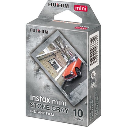 Fujifilm Color Instax Mini Instant Φιλμ (10 Exposures) Stone Grey (16754043) (FJM16754043)-FJM16754043