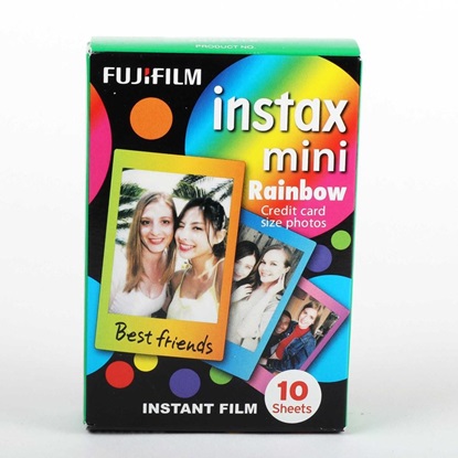 Fujifilm Color Instax Mini Instant Φιλμ (10 Exposures) Rainbow (16276405) (FJM16276405)-FJM16276405
