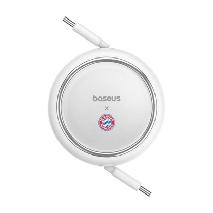 Baseus Καλώδιο φόρτισης USB-C σε USB-C 100W λευκό Bayern Edition (P10364500213-Z2) (BASP10364500213-Z2)-BASP10364500213-Z2