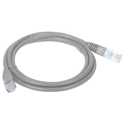Cablexpert U/UTP Cat.5e Καλώδιο Δικτύου Ethernet 0.25m Γκρι (PP12-0.25M) (GEMPP12-0.25M)-GEMPP12-0.25M