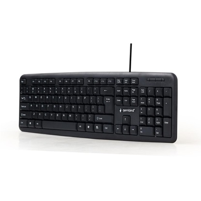 Gembird Kb-u-103 USB Keyboard Standard Black (KB-U-103) (GEMKB-U-103)-GEMKB-U-103