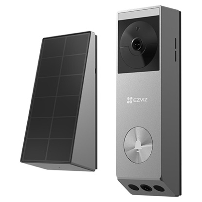 Ezviz Battery Video Doorbell Ezviz EP3x Pro Dual-Lens 2K/FHD with Solar Panel (CS-EP3X PRO)-EZVCS-EP3XPRO