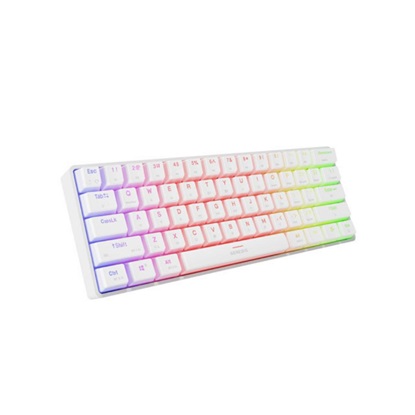 Genesis Gaming Keyboard Thor 660 G2 US White Wireless RGB Mechanical Cateron Brown (NKG-2197) GNSNKG-2197)-GNSNKG-2197