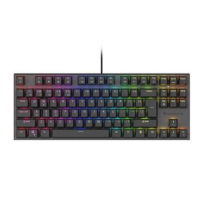 Genesis Gaming Keyboard Thor 303 Tkl Black US  Mechanical RGB, Brown Switch, Hot Swap (NKG-2175) (GNSNKG-2175)-GNSNKG-2175