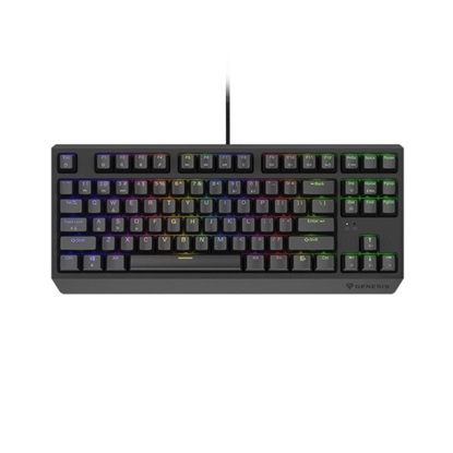 Genesis Gaming Keyboard Thor 230 Tkl US RGB Mechanical Outemu Brown Black Hot Swap (NKG-2079) (GNSNKG-2079)-GNSNKG-2079