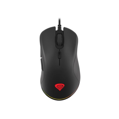 Genesis Gaming Mouse Krypton 200 Optical 6400DPI With Software Black Silent (NMG-1713) (GNSNMG-1713)-GNSNMG-1713