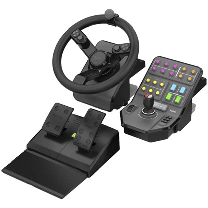 Logitech Heavy Equipment - G-Series - Steering Wheel and Pedal Set (945-000062) (LOGGSAITEKB)-LOGGSAITEKB