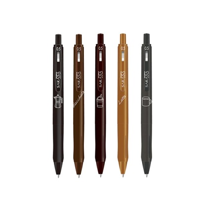 Zebra Sarasa Clip 0.5 Gel Pen Set (ZB-81456) (ZEB81456)-ZEB81456