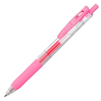Zebra Sarasa Clip 0.5 Gel Pen Light Pink (ZB-35137) (ZEB35137)-ZEB35137