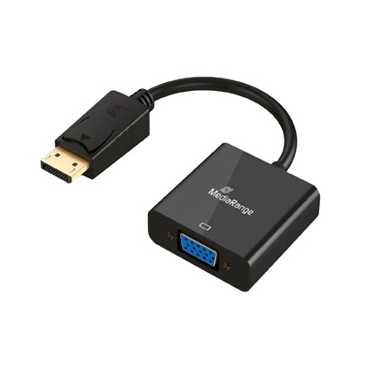 MediaRange HDMI to DVI-I Video Converter, 20cm, Black (MRCS228)-MRCS228