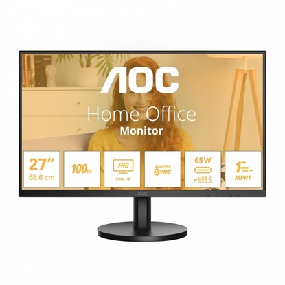 AOC 27B3CA2 FHD IPS Monitor 27'' with speakers (27B3CA2) (AOC27B3CA2)-AOC27B3CA2
