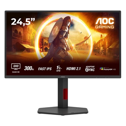 AOC Q25G4SR Gaming QHD Monitor 25" with speakers (Q25G4SR) (AOCQ25G4SR)-AOCQ25G4SR