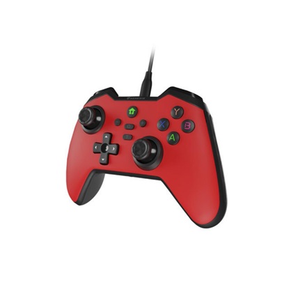 Genesis Gaming Gamepad Mangan 300 for PC/Switch/Mobile, Red (NJG-2105) (GNSNJG-2105)-GNSNJG-2105