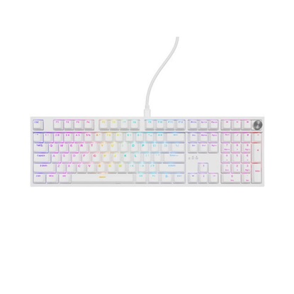 Genesis Gaming Keyboard Thor 404 US RGB Mechanical White Outemu Peach Silent (NKG-2300) (GNSNKG-2300)-GNSNKG-2300