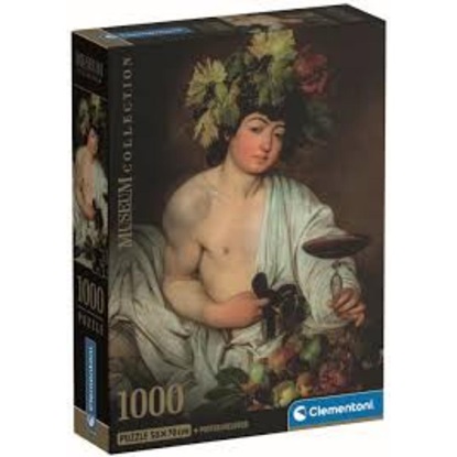 Clementoni Puzzle Museum Collection - Caravaggio: Bacchus 1000pcs (39977) (CLE39977)-CLE39977