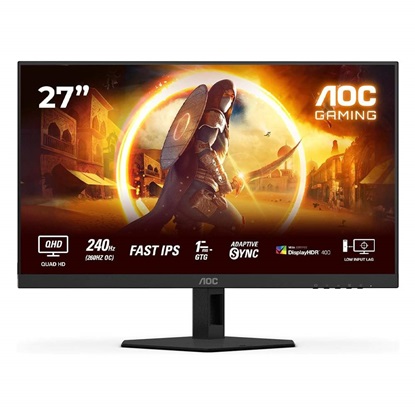 AOC Q27G4ZR Gaming QHD Monitor 27" with speakers (Q27G4ZR) (AOCQ27G4ZR)-AOCQ27G4ZR