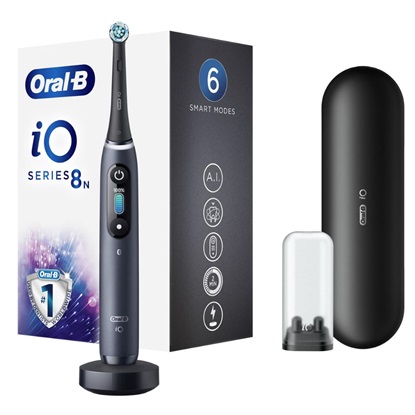 Oral-B iO Series 8 Electric Toothbrush Black (81769543) (BRA81769543)-BRA81769543