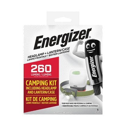 Energizer Vision Green Headlamp 2in1 260 Lumens CAMPING KIT (ENE20470)-ENE20470