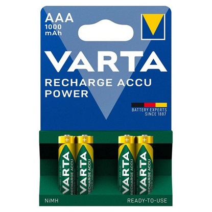 Varta Ready2use R03 AAA Ni-MH rechargeable Batteries 1000 mAh (VART11680)-VART11680