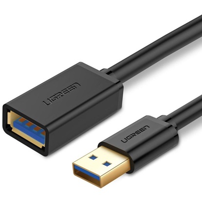 Ugreen Extended cable USB 3.0 3m black (30127) (UGR30127)-UGR30127