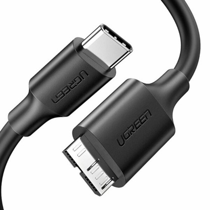 Ugreen Micro-B USB 3.0 - USB-C cable 1m black (20103) (UGR20103)-UGR20103