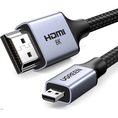 Ugreen Micro HDMI - HDMI Cable 8K HD164 1m (15516) (UGR15516)-UGR15516