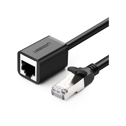 Ugreen Cat 6 FTP Ethernet RJ45 Extension Male/Female PatchCords with Shielding 1m black (11279) (UGR11279)-UGR11279