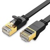 Ugreen Flat network cable NW106 Ethernet RJ45 Cat.7 STP 8m Black (11264) (UGR11264)-UGR11264