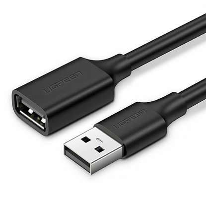 Ugreen USB 2.0 extension cable US103 0.5m black (10313) (UGR10313)-UGR10313