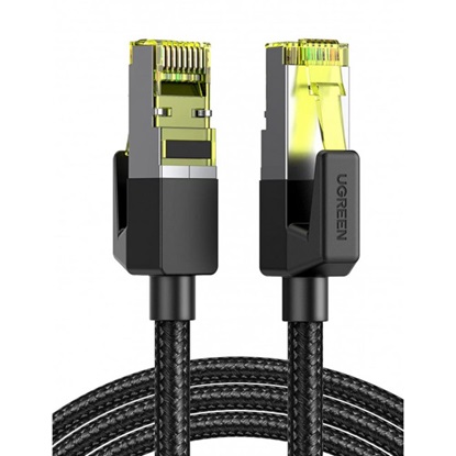 Ugreen NW150 Cat 7 F/FTP Braid Ethernet RJ45 Cable 5m black (80425B) (UGR80425B)-UGR80425B