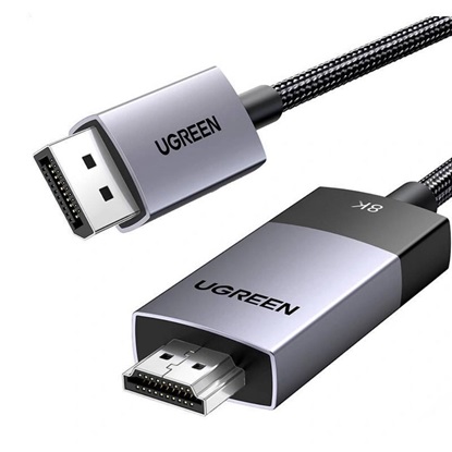 Ugreen DisplayPort to HDMI cable DP115 8k 60 Hz 1m black (80395) (UGR80395)-UGR80395