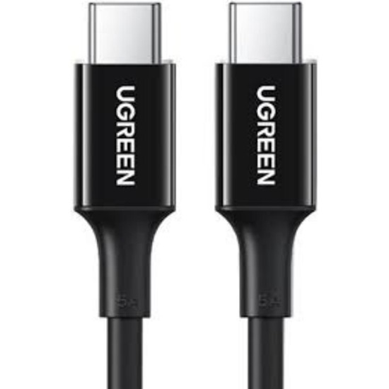 Ugreen US300 USB-C cable to USB-C 100W 5A 1m black (80371) (UGR80371)-UGR80371