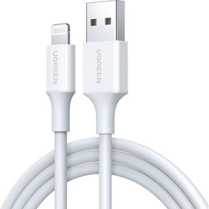 Ugreen Cable Lightning to USB 2.4A US155 1.5m white (80315) (UGR80315)-UGR80315