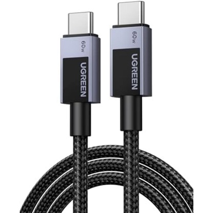 Ugreen USB-C to USB-C cable L524 60W PD 3m gray (55776) (UGR55776)-UGR55776