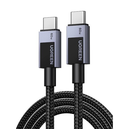 Ugreen USB-C to USB-C cable L524 PD 60W 2m gray (55775) (UGR55775)-UGR55775