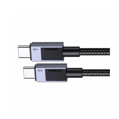 Ugreen USB-C to USB-C cable L524 60W PD 1m gray (55765) (UGR55765)-UGR55765