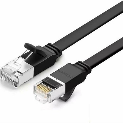 Ugreen Cat 6 UTP Flat Ethernet RJ45 Cable Pure Copper 5m black (50187) (UGR50187)-UGR50187