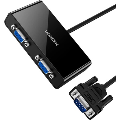 Ugreen VGA video splitter 40254 up to 2x VGA - 1m black (20918) (UGR20918)-UGR20918