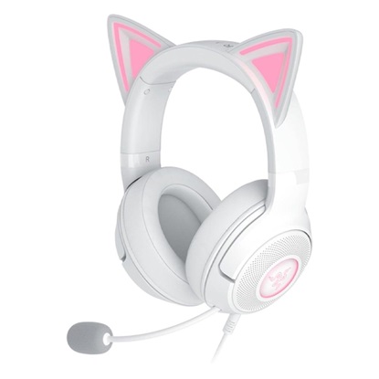 Razer Kraken Kitty V2 White (RZ04-04730600-R3M1) (RAZRZ04-04730600-R3M1)-RAZRZ04-04730600-R3M1
