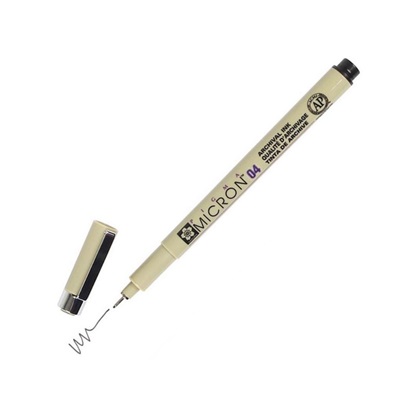 Sakura Μαρκαδόρος Pigma 04 49 0.4mm Μαύρο (XSDK0449) (SAKXSDK0449)-SAKXSDK0449