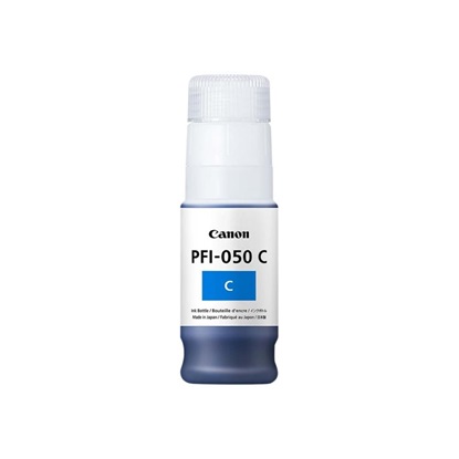Canon Μελάνι Inkjet PFI-050 Cyan (5699C001) (CANPFI-050C)-CANPFI-050C