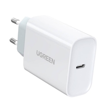 Ugreen Φορτιστής Χωρίς Καλώδιο με Θύρα USB-C Power Delivery Λευκός (70161B) (UGR70161B)-UGR70161B