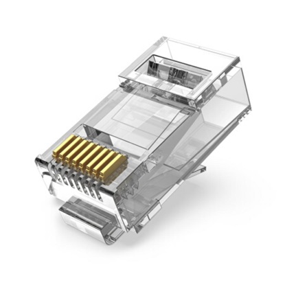 VENTION Cat.6 UTP RJ45 Modular Plug Transparent 50-Pack (IDDR0-50) (VENIDDR0-50)-VENIDDR0-50