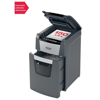 Rexel Optimum Auto+ 150x Paper Shredder Small Pieces (2020150XEU) (REX2020150XEU)-REX2020150XEU
